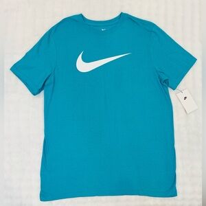Nike Men's Teal Short Sleeve Tee